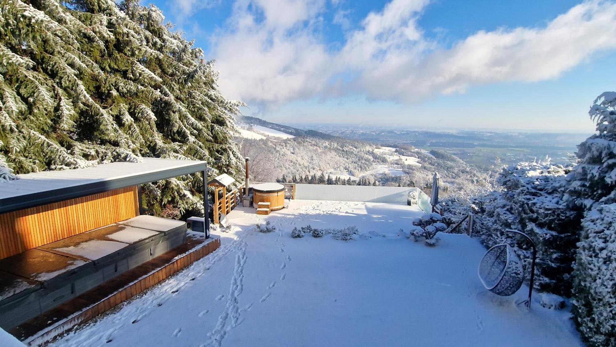 Panoramic View Cottage House - Heaven Hočko Pohorje Buitenkant foto
